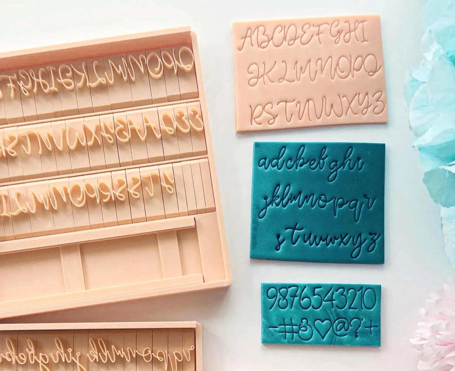 Alphabet Letter Stamp & Cutter Collection