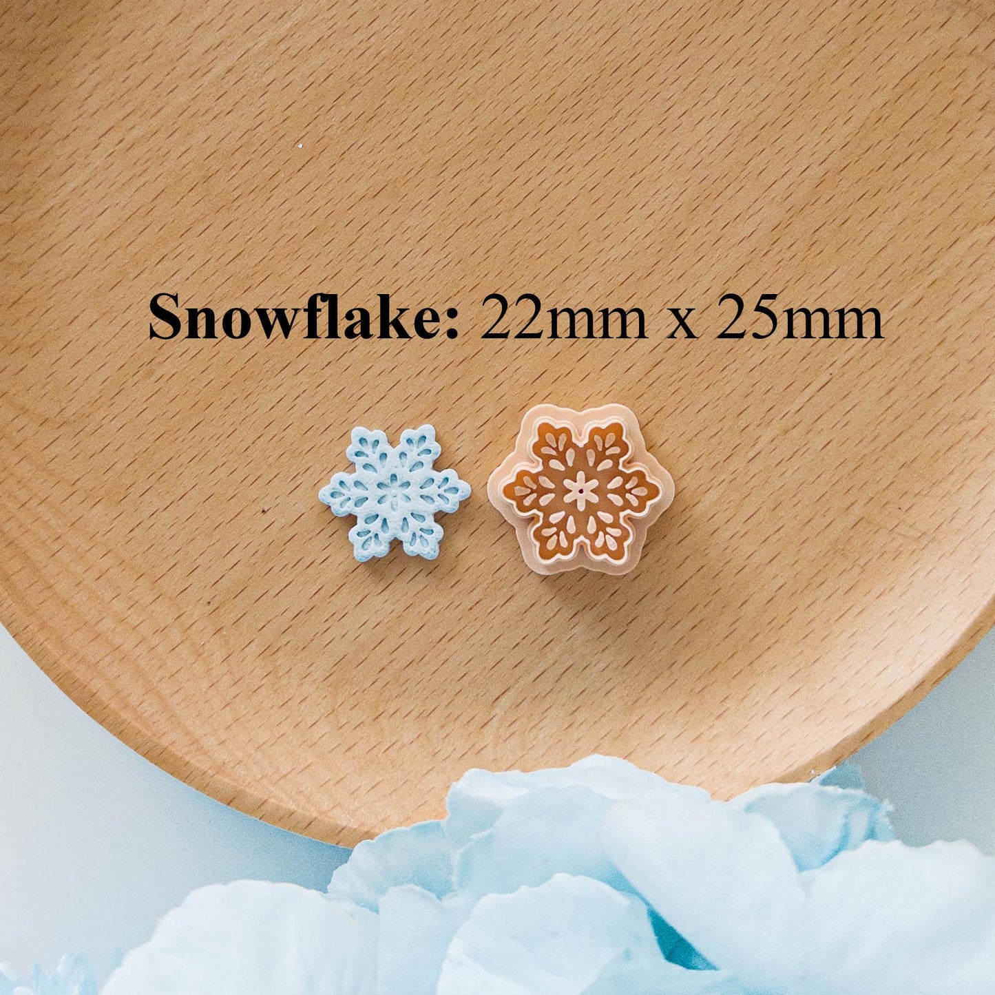 Christmas Engraved Clay Cutter Bundle for Polymer Clay Holiday Earrings