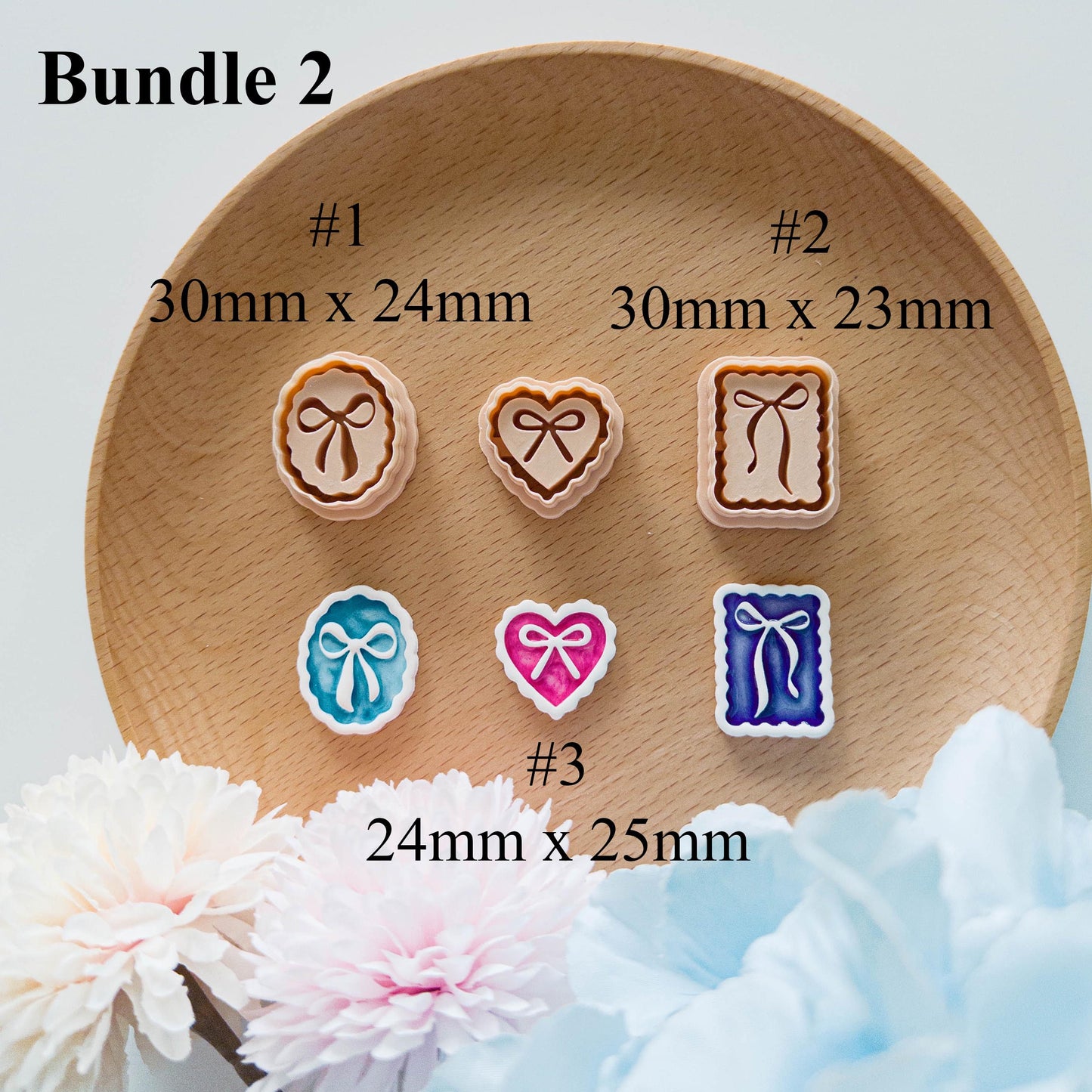 Ballet Girl Polymer Clay Cutter Set | Bow Strawberry Earring Making | Fondant Tool