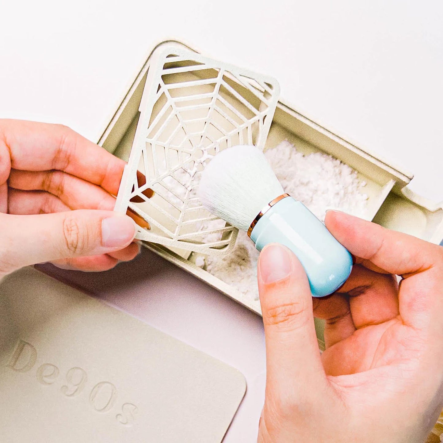 Clay Release Tools- Cornstarch Tray for Polymer Clay Art Work