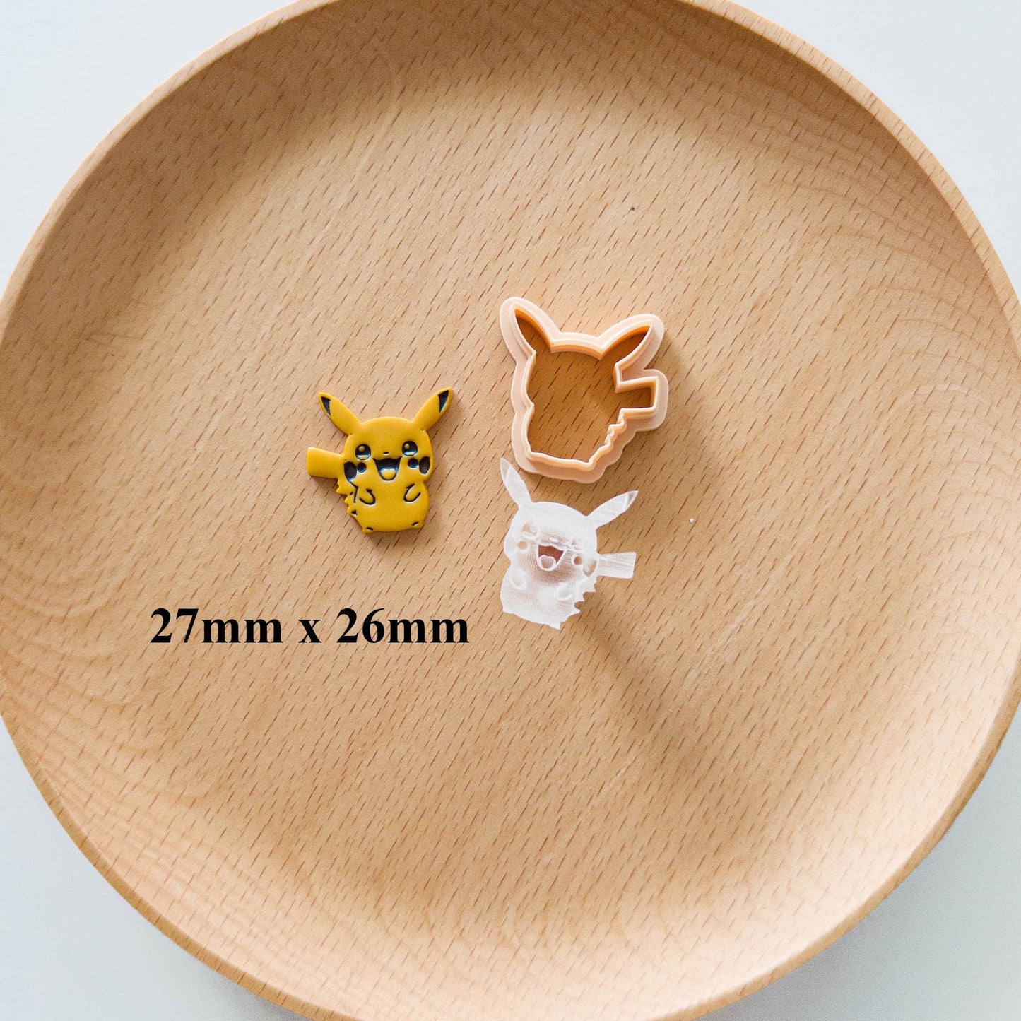 Character Mini Pokemon Stamp Cutter for Jewelry Making | Detailed Small Crafting Set Pikachu Squirtle Charmander Bulbasaur