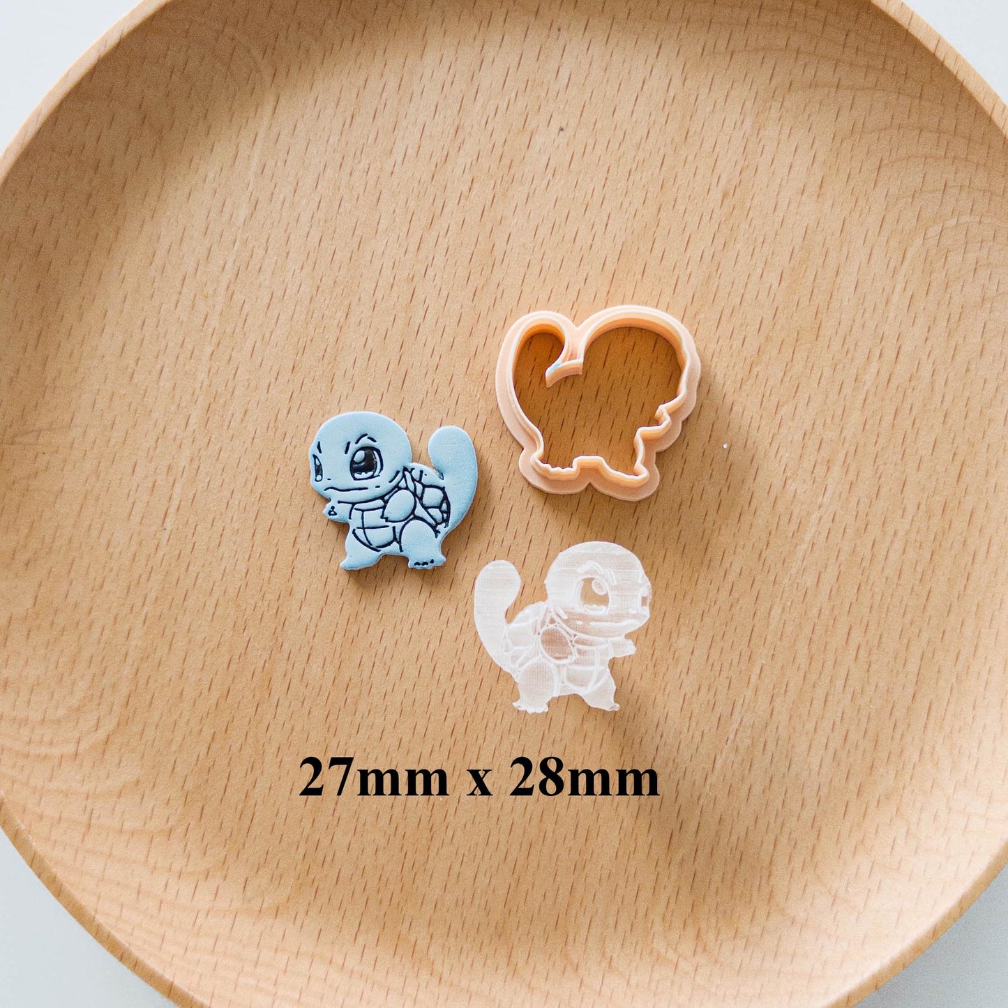 Character Mini Pokemon Stamp Cutter for Jewelry Making | Detailed Small Crafting Set Pikachu Squirtle Charmander Bulbasaur