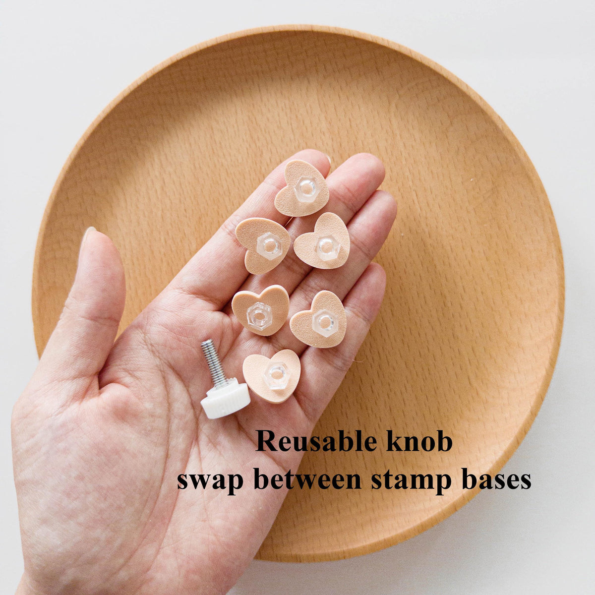 Heart Word Stamp Bundle | 28 Love Phrases 20mm | Polymer Clay Stamp Cutter