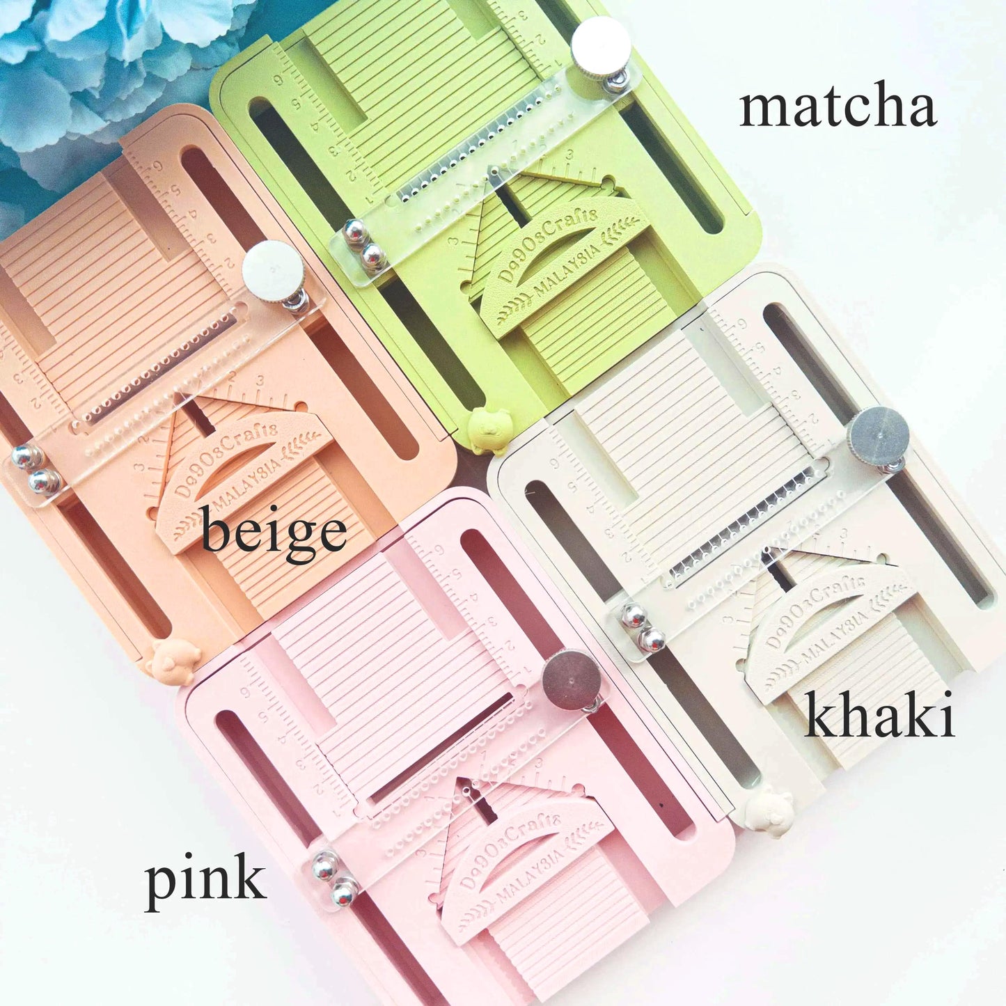 Polymer Clay Earring Drill Guide with Storage | Hole Punch Tool with Dustbin