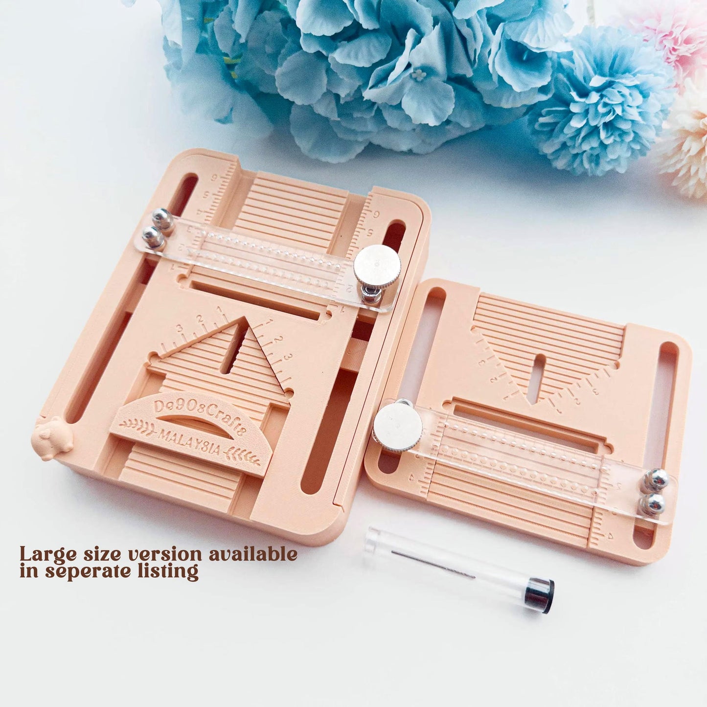 Polymer Clay Earring Drill Guide Making Tool