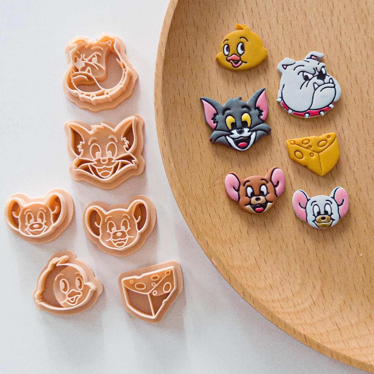 Tom & Jerry Clay Cutters Sets for Clay