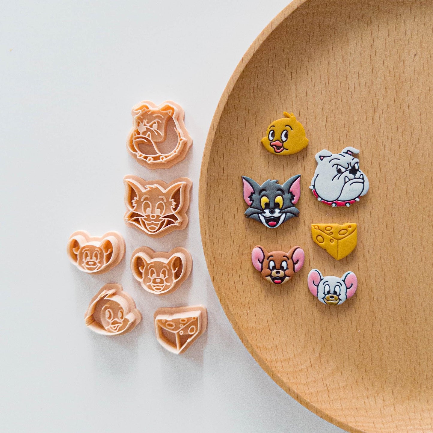 Tom & Jerry Clay Cutters Sets for Clay