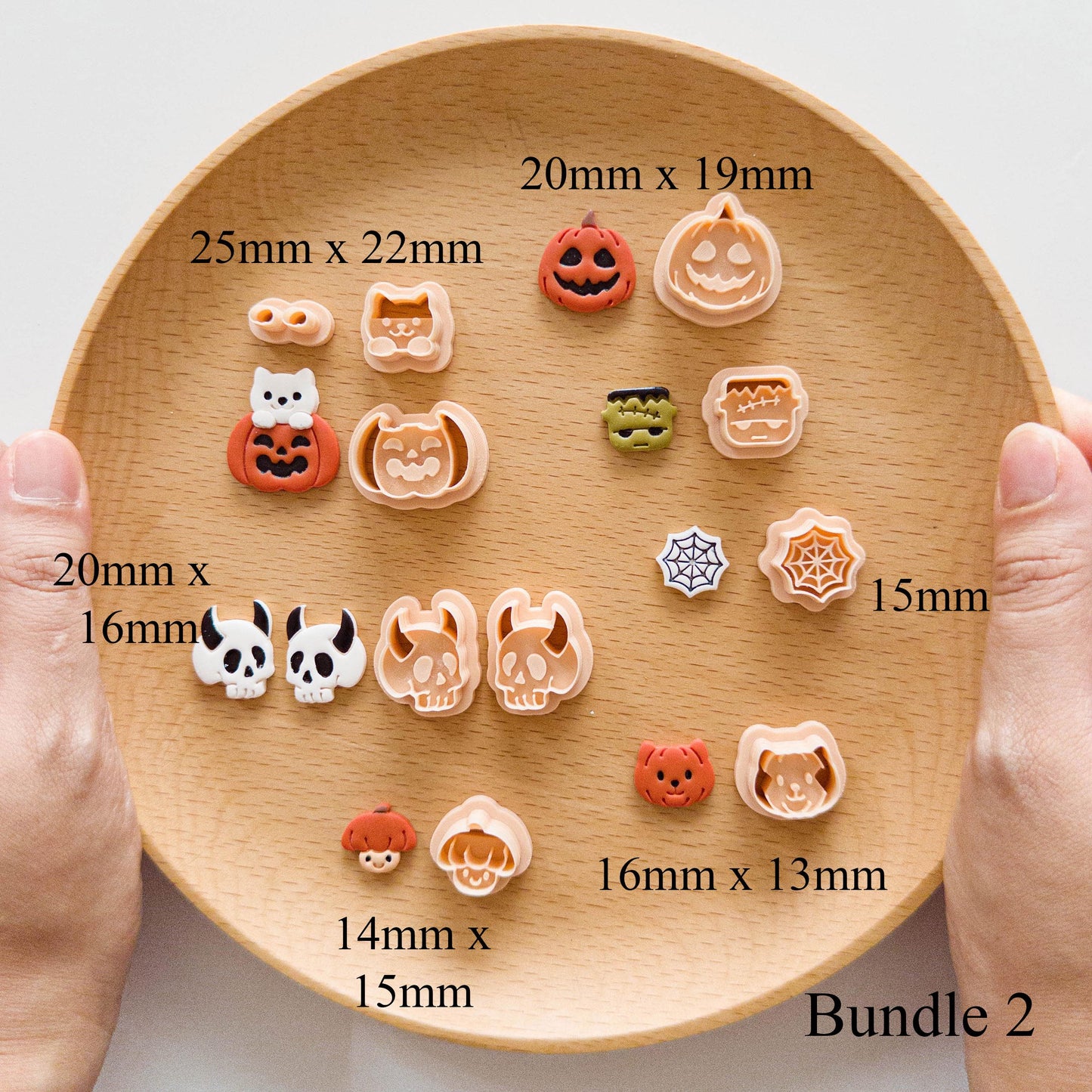 Mini Halloween Polymer Clay Cutter Bundles – Spooky Stud Designs