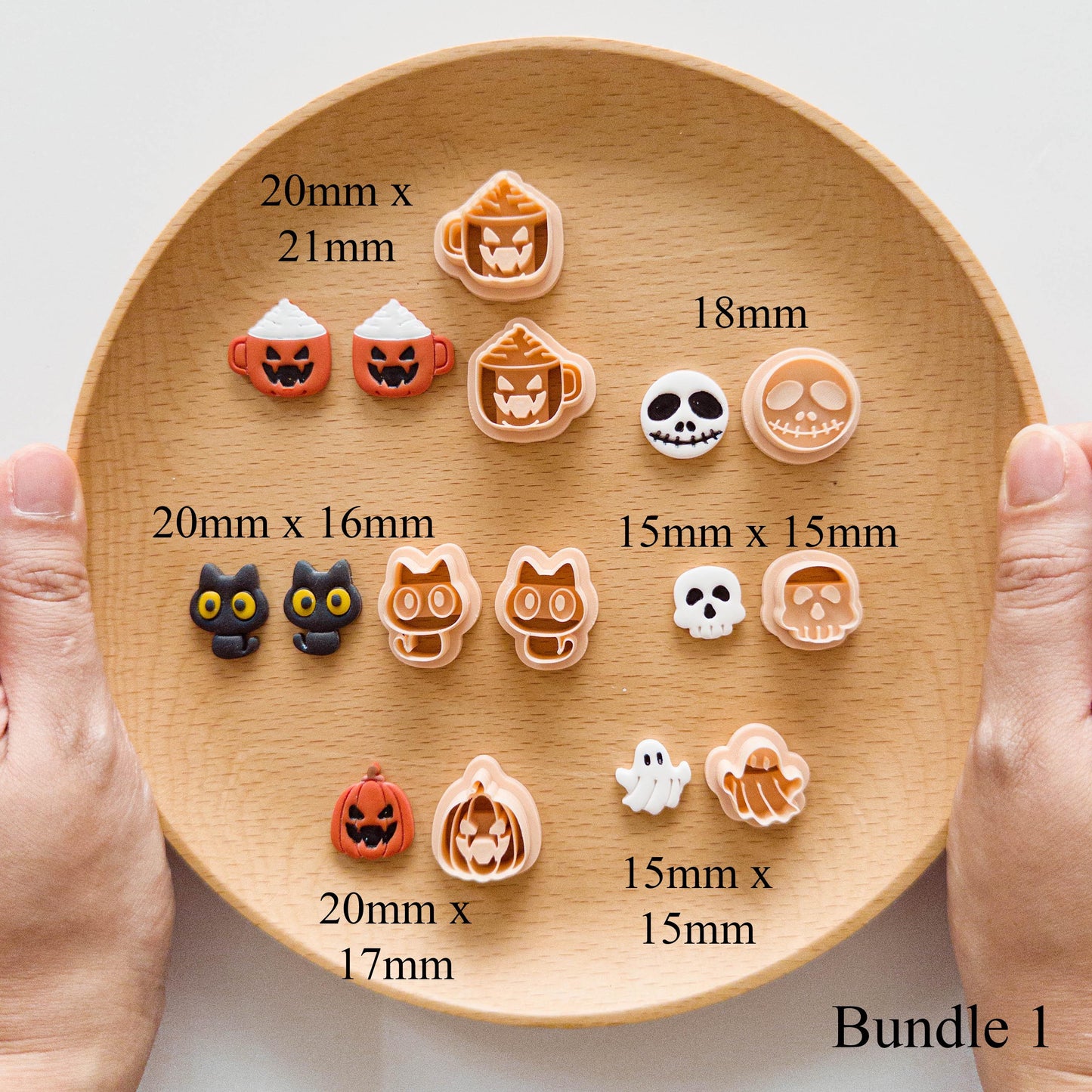 Mini Halloween Polymer Clay Cutter Bundles – Spooky Stud Designs