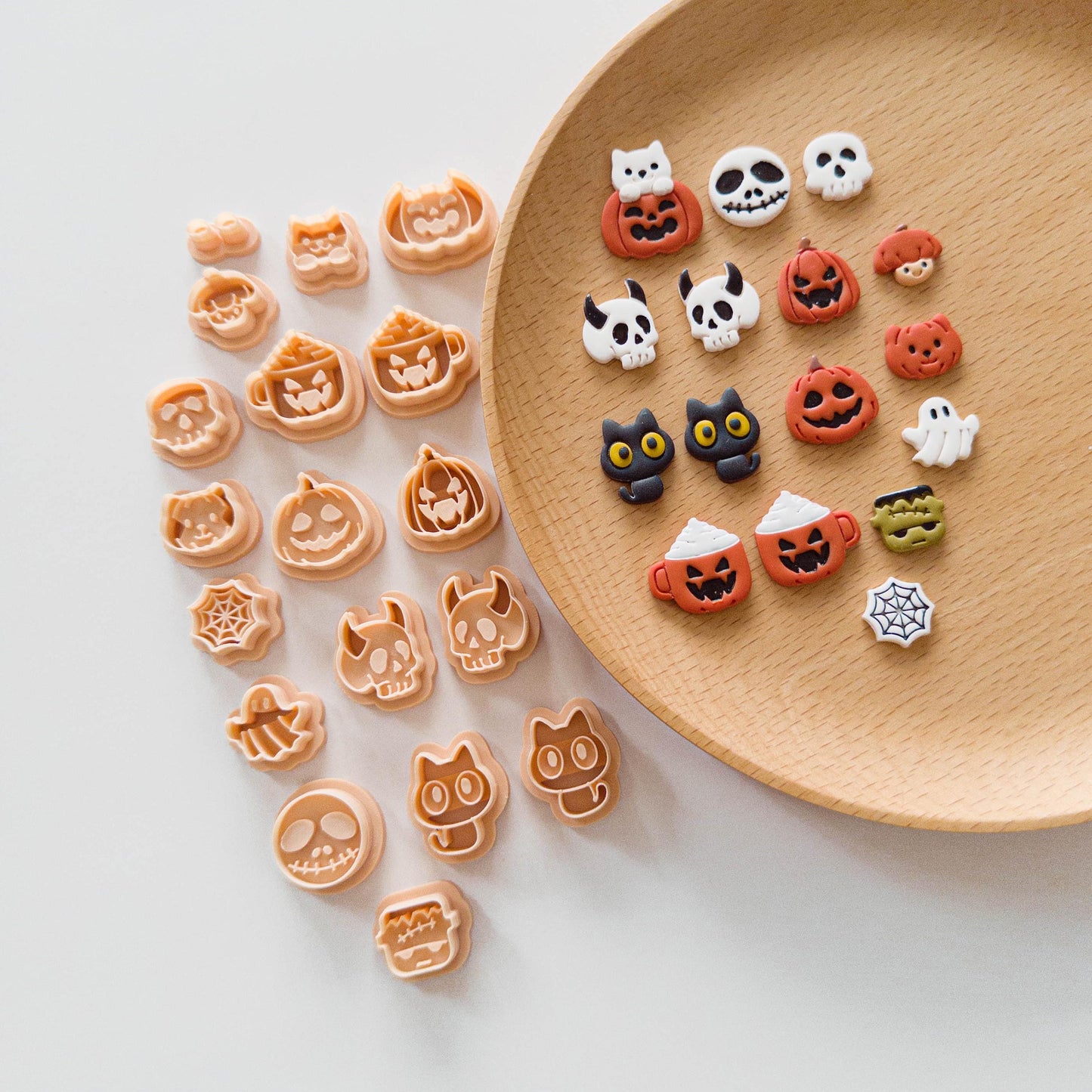 Mini Halloween Polymer Clay Cutter Bundles – Spooky Stud Designs