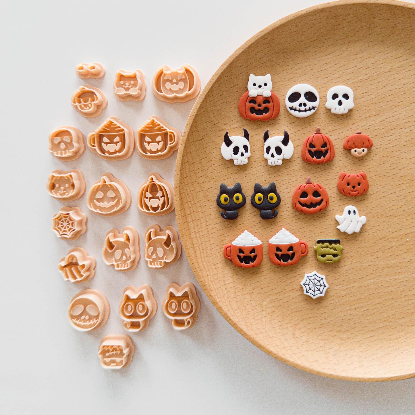 Mini Halloween Polymer Clay Cutter Bundles – Spooky Stud Designs